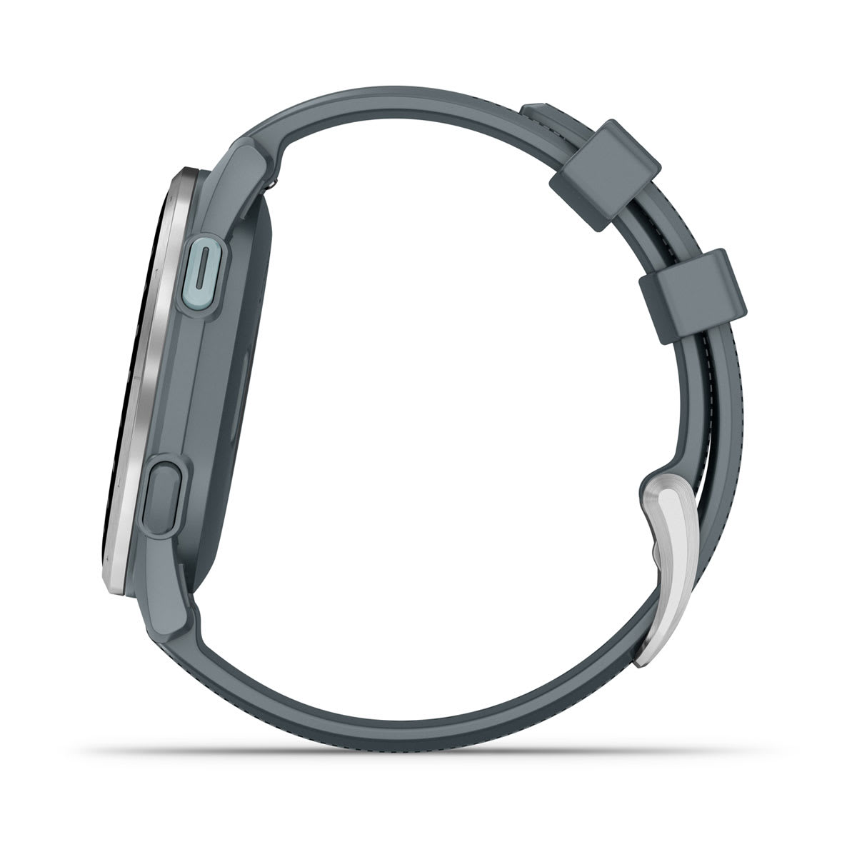 Approach® S44 Silver Aluminum Bezel with Twilight Silicone Band