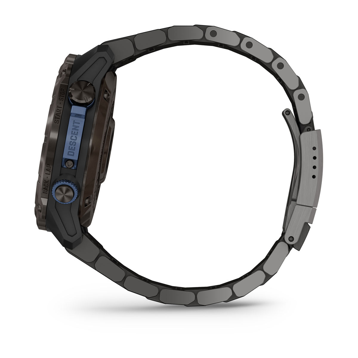 Descent™ Mk3i – 51 mm Carbon Gray DLC Titanium with DLC Titanium Band