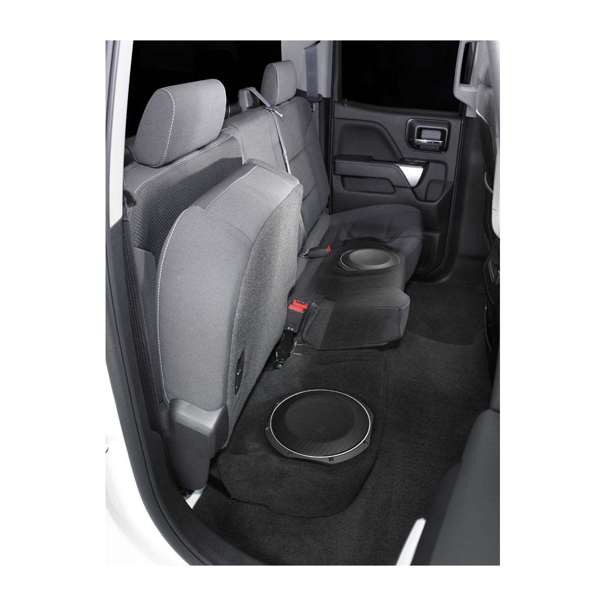 JL Audio Stealthbox® Enclosed Subwoofer for Chevrolet Silverado and GMC Sierra Double Cab Trucks (SB-GM-SLVD/10TW1/BK) (94612) JL Audio Stealthbox® Enclosed Subwoofer for Chevrolet Silverado and GMC Sierra Double Cab Trucks (SB-GM-SLVD/10TW1/BK)