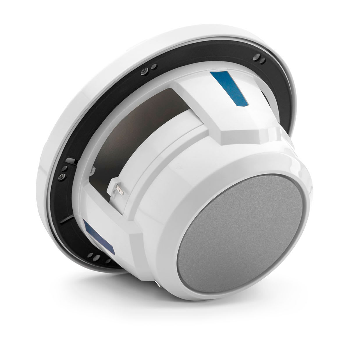 JL Audio® M6 Marine Speakers 7.7\" with LED and White Sport Grille (M6-770X-S-GwGw-i)