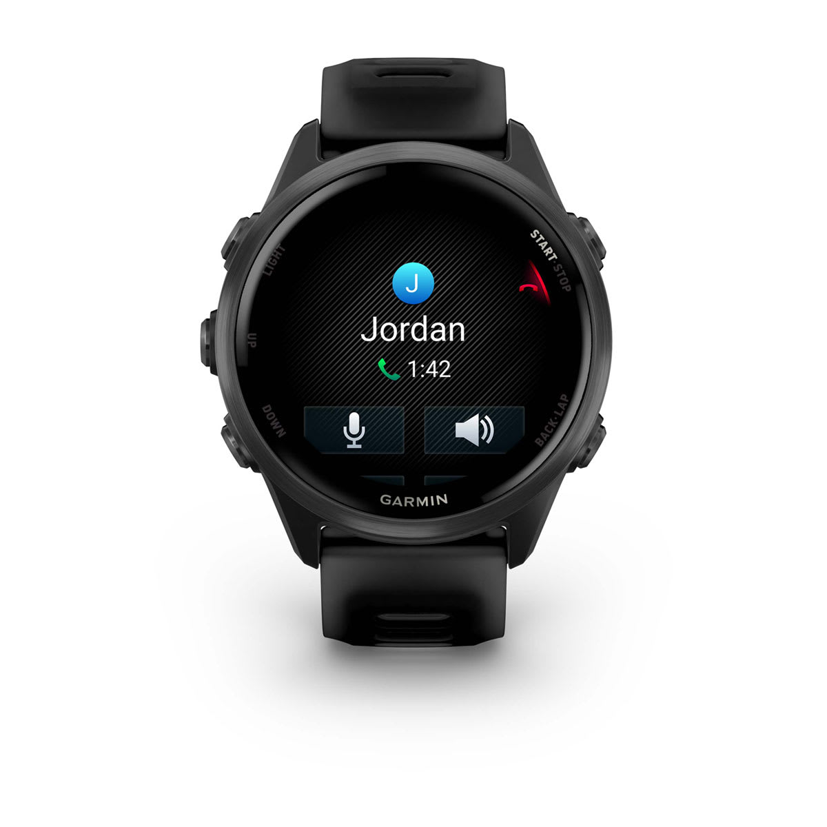 Forerunner® 570 - 42mm Slate Gray Aluminum with Translucent Black/Black Band