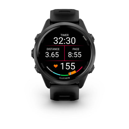 Forerunner® 570 - 42mm Slate Gray Aluminum with Translucent Black/Black Band