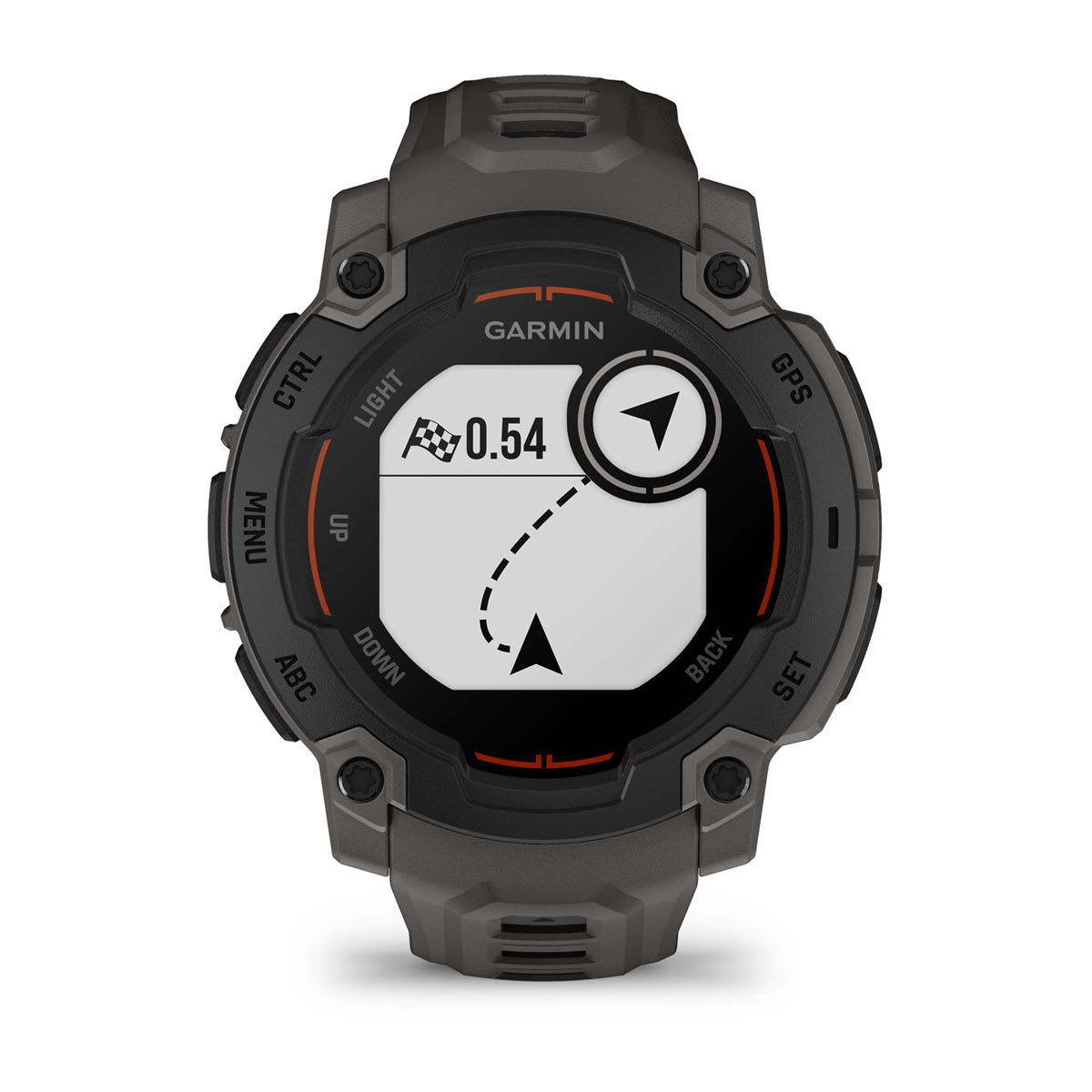 Instinct® E – 45 mm Black with Charcoal Band