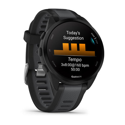 Forerunner® 165 Black/Slate Gray