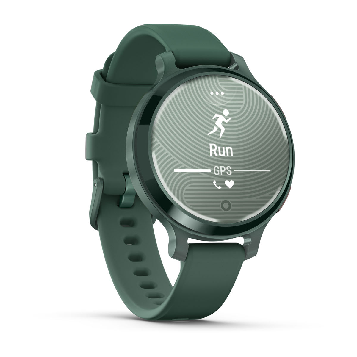 Lily® 2 Active Jasper Green with Jasper Green Silicone Band