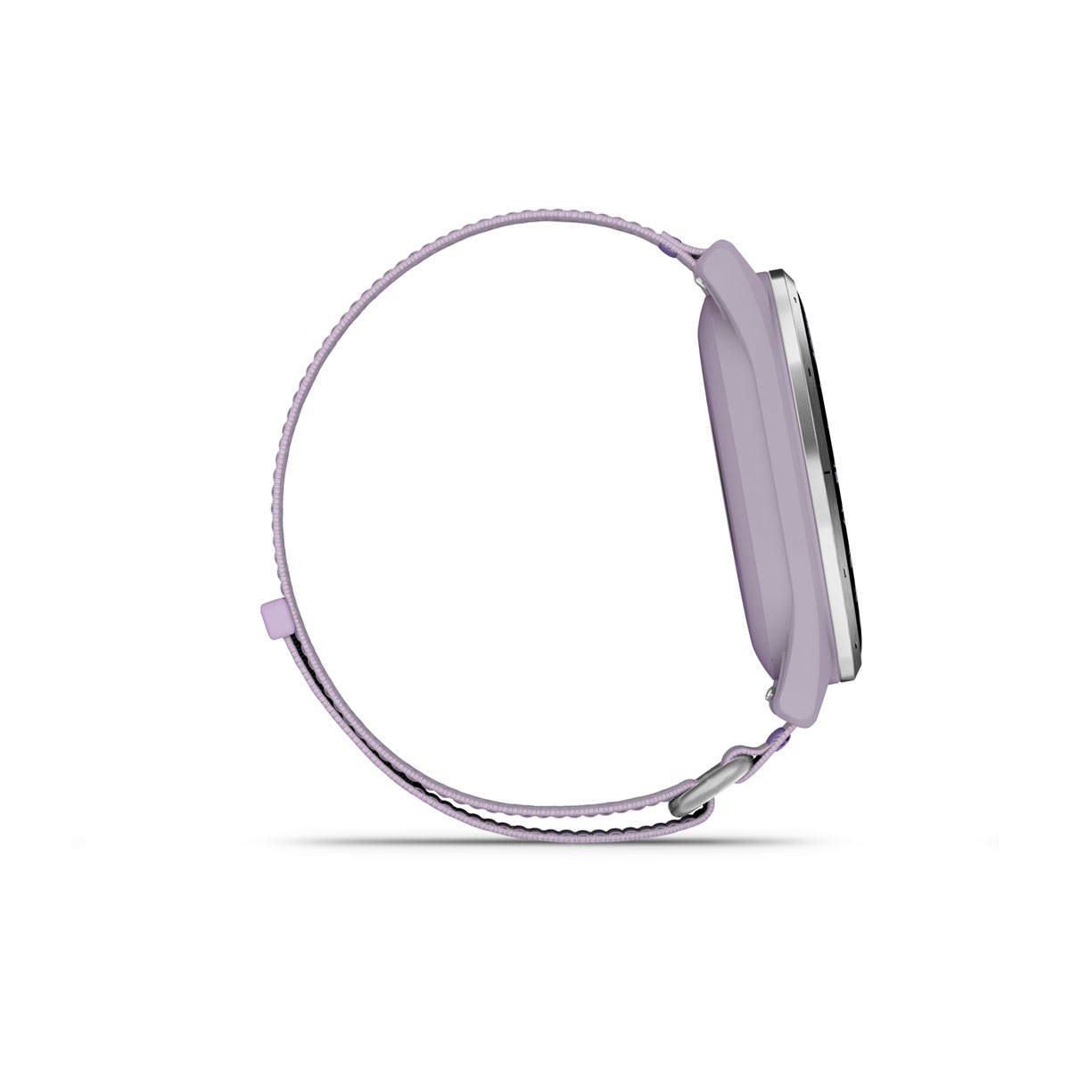 Approach® J1 Silver Aluminum Bezel with Lilac ComfortFit Fabric Band