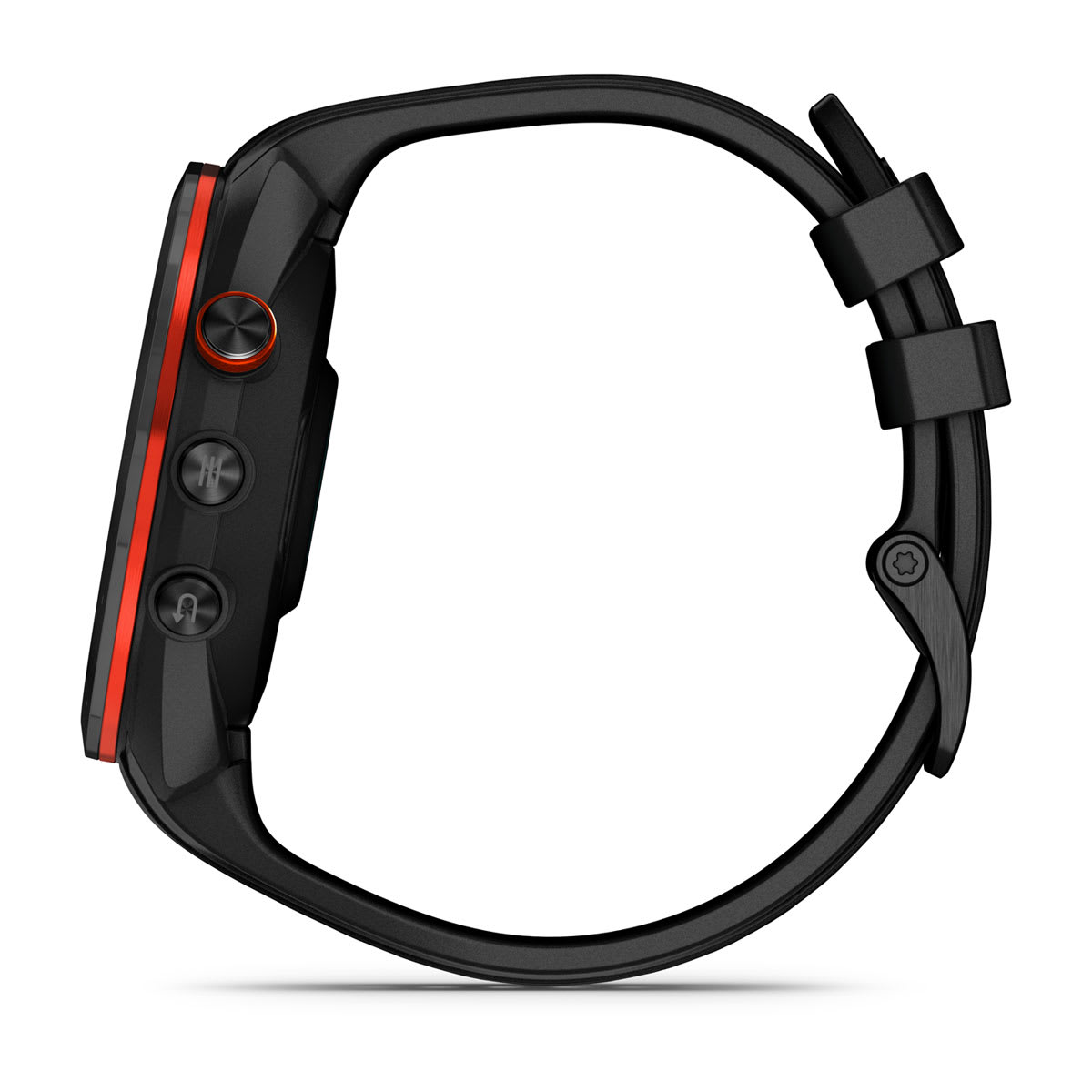 Approach® S70 - 47 mm Black/Red Ceramic Bezel with Black Silicone Band