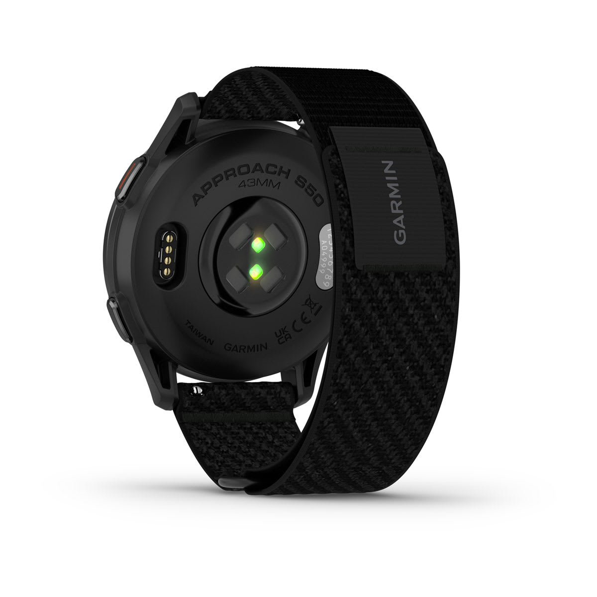 Approach® S50 Slate Aluminum Bezel with Black ComfortFit Nylon Band