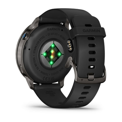 D2™ Air X15 Slate with Black Silicone Band