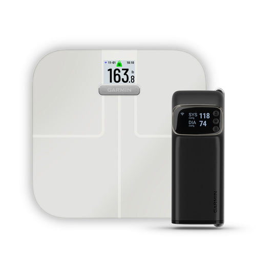 Garmin Index™ S2 Includes Smart Scale and Index BPM Smart Blood Pressure Monitor