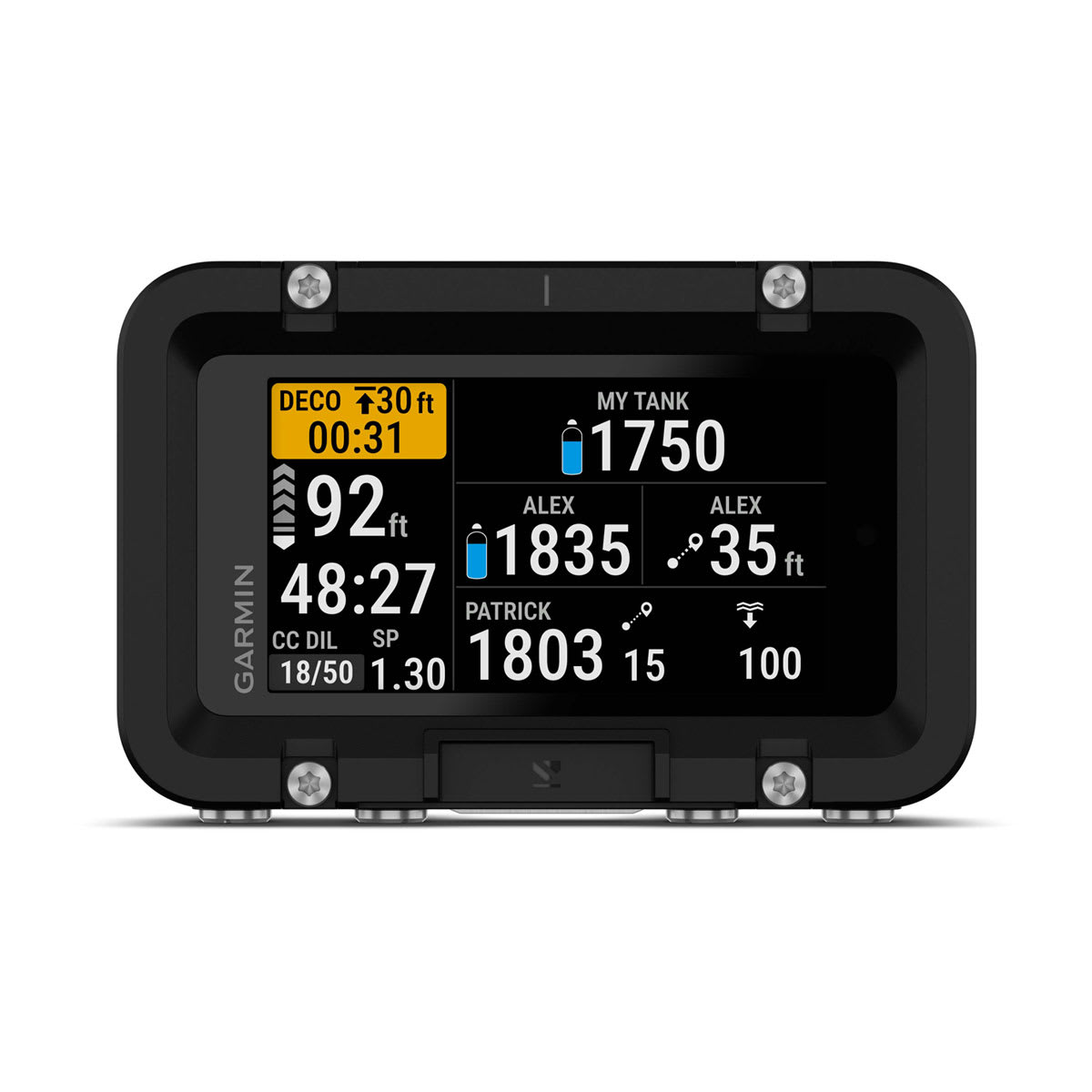 Descent™ X50i Premium Dive Computer and Descent™ T2 Transceiver