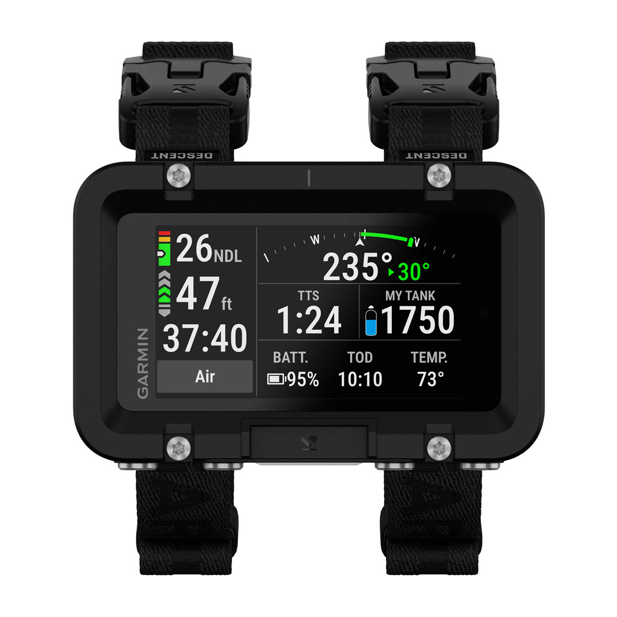 Descent™ X50i Premium Dive Computer and Descent™ T2 Transceiver
