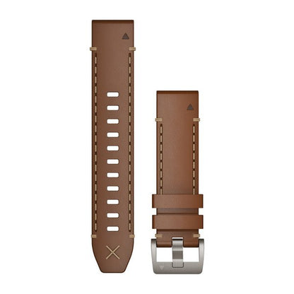QuickFit® 22 Watch Straps (MARQ™) Italian Vacchetta Leather Strap
