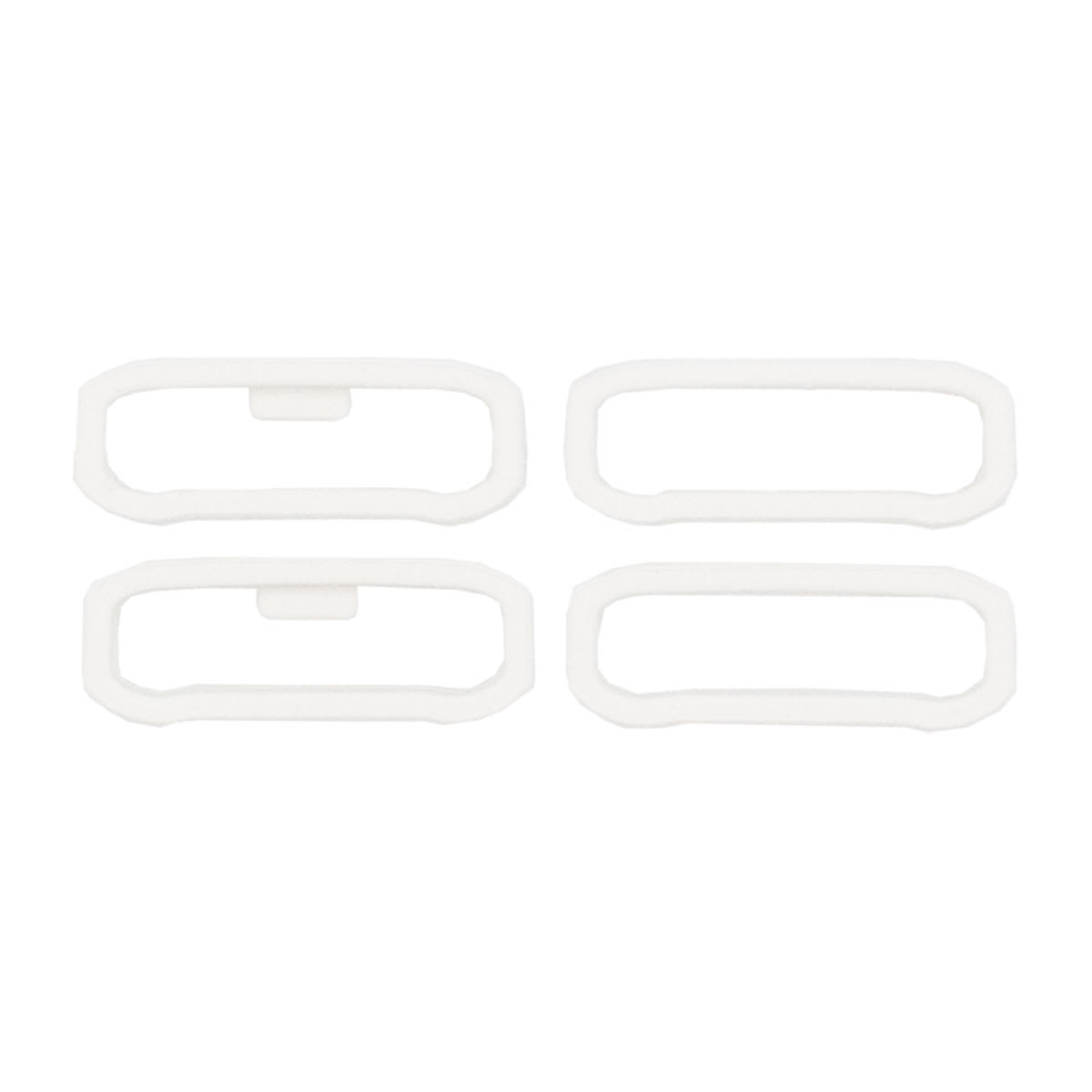 QuickFit Band Keepers (22 mm) Carrera White