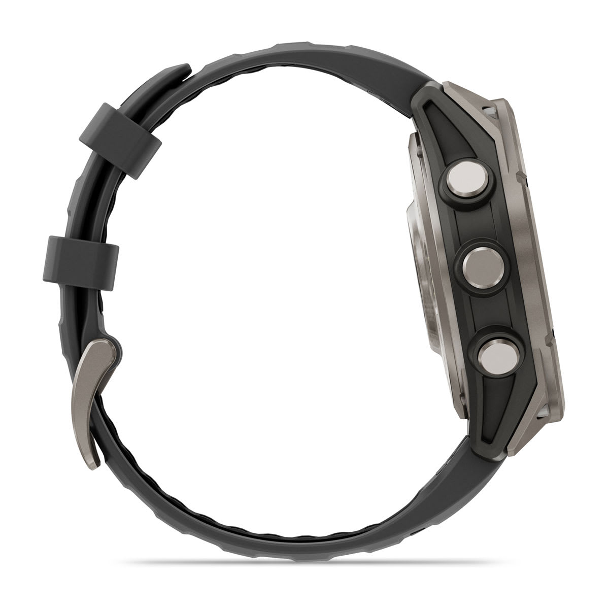 fēnix® 8 Pro – 47 mm, AMOLED Sapphire, Titanium with Graphite/Black Silicone Band