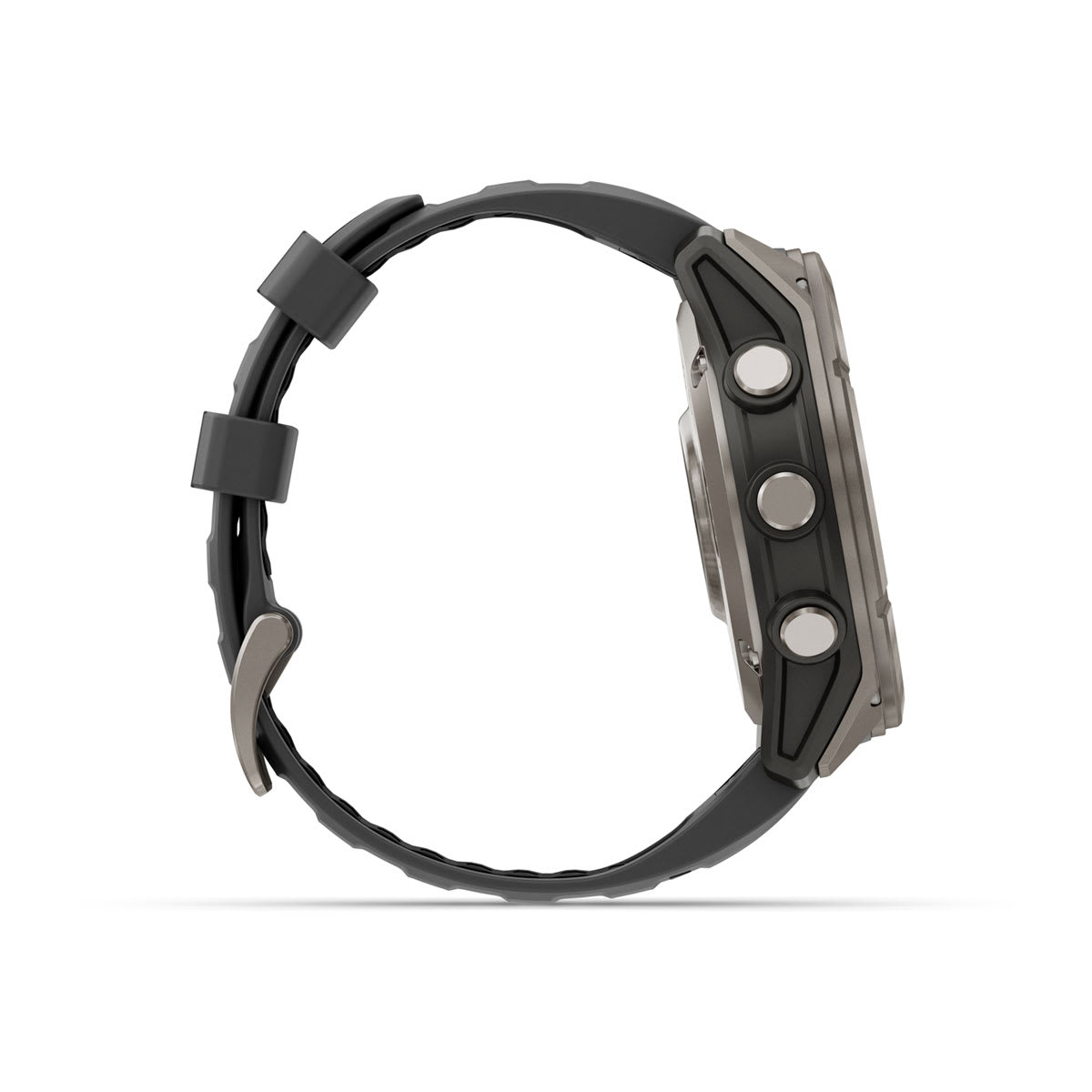 fēnix® 8 Pro – 51 mm, AMOLED Sapphire, Titanium with Graphite/Black Silicone Band