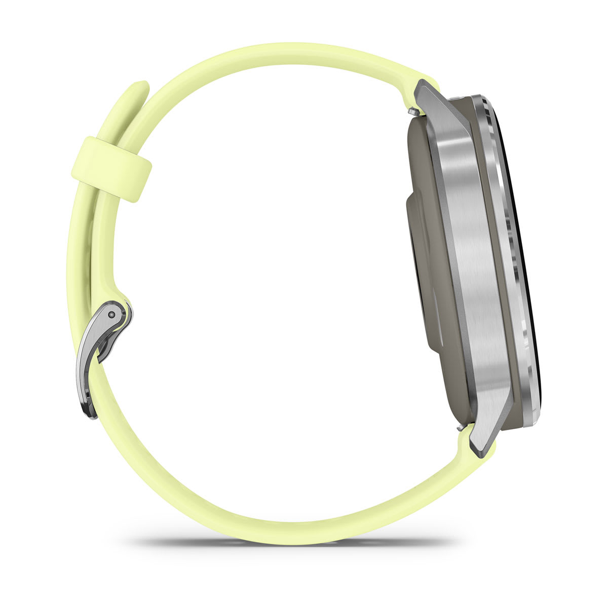 Venu® 4 – 45 mm Silver with Citron Silicone band