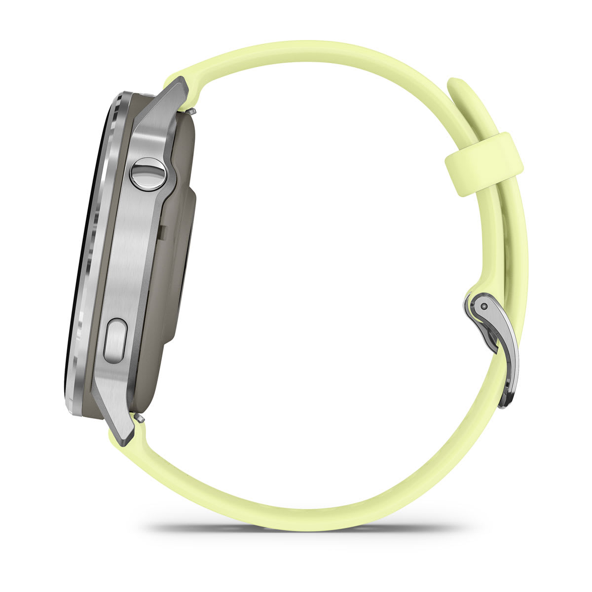 Venu® 4 – 45 mm Silver with Citron Silicone band