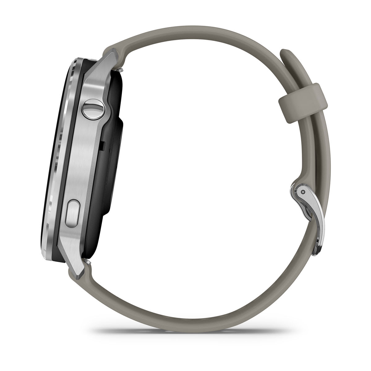 Venu® 4 – 45 mm Silver with Silver Gray Silicone Band
