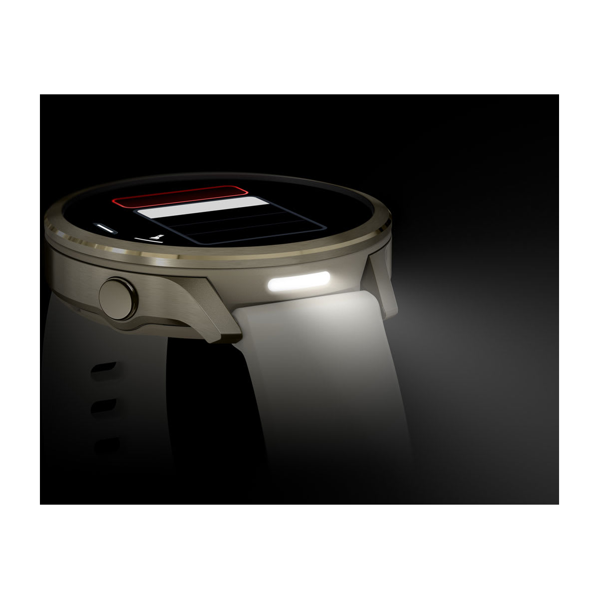 Venu® 4 – 41 mm Lunar Gold with Bone Silicone Band