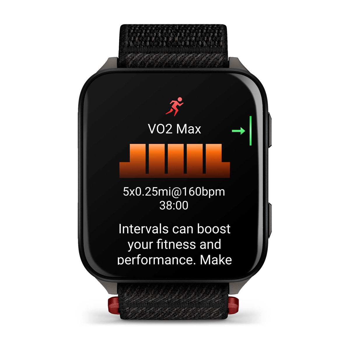 Venu® X1 Black with Slate Titanium Caseback and Black ComfortFit Nylon Band