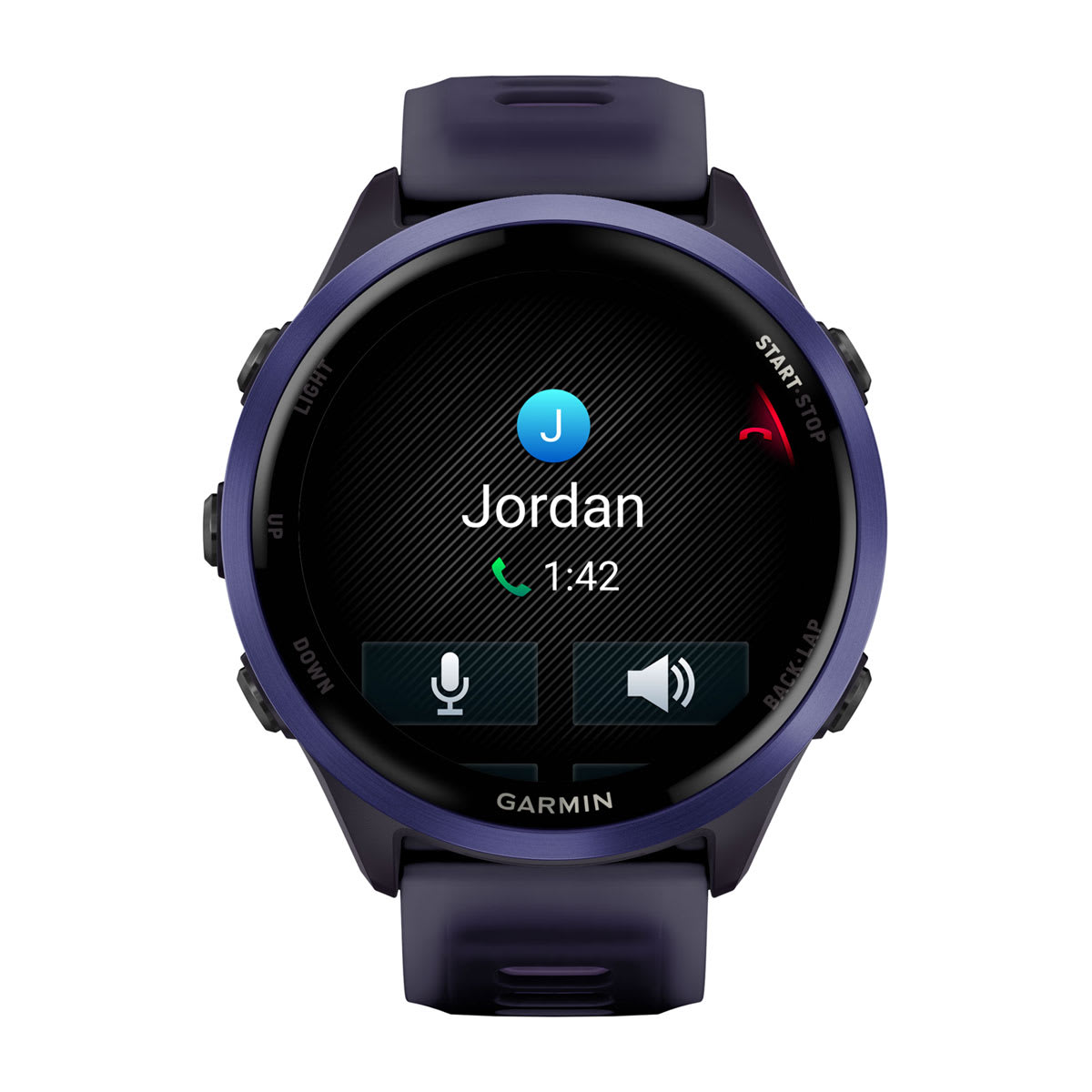 Forerunner® 570 - 47mm Indigo Aluminum with Translucent Imperial Purple/Indigo Band