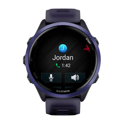 Forerunner® 570 - 47mm Indigo Aluminum with Translucent Imperial Purple/Indigo Band