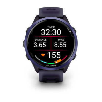 Forerunner® 570 - 47mm Indigo Aluminum with Translucent Imperial Purple/Indigo Band