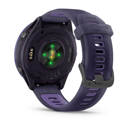 Forerunner® 570 - 47mm Indigo Aluminum with Translucent Imperial Purple/Indigo Band