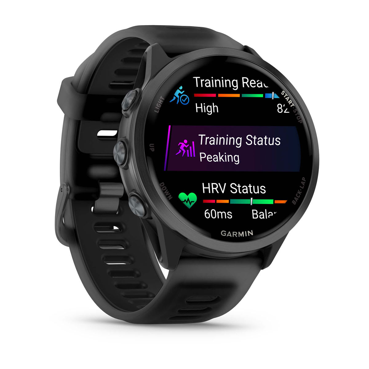 Forerunner® 570 - 47mm Slate Gray Aluminum with Translucent Black/Black Band