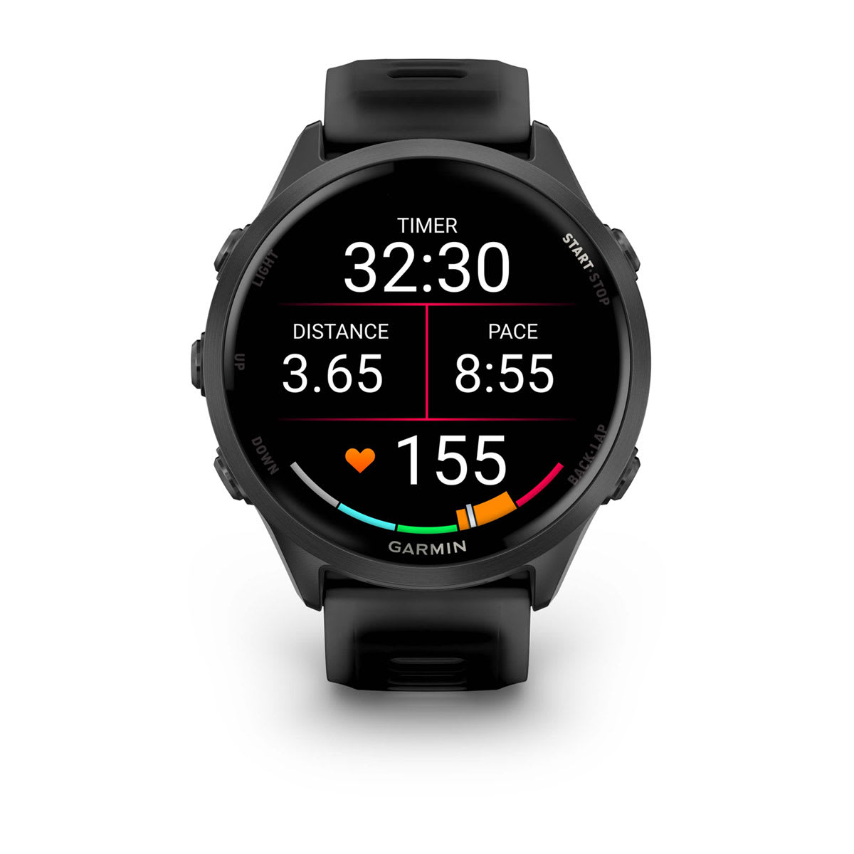 Forerunner® 570 - 47mm Slate Gray Aluminum with Translucent Black/Black Band
