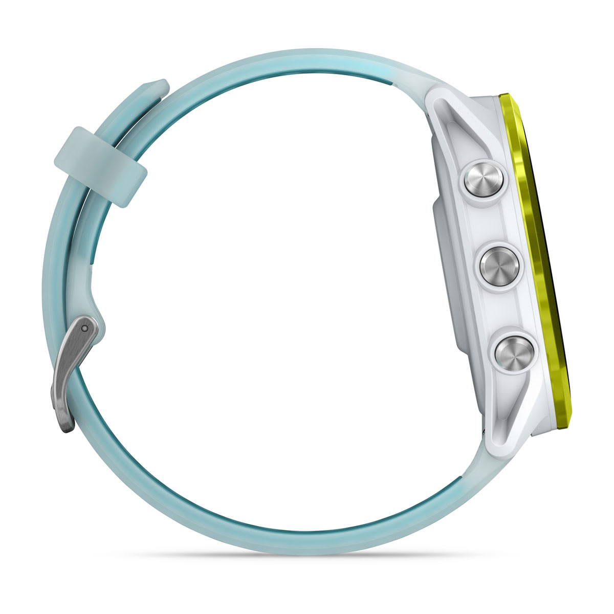 Forerunner® 570 - 47mm Amp Yellow Aluminum with Translucent Whitestone/Turquoise Band