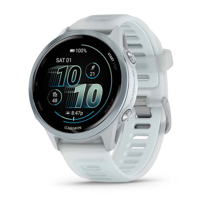 Forerunner® 570 - 42mm Cloud Blue Aluminum with Translucent Whitestone/Cloud Blue Band
