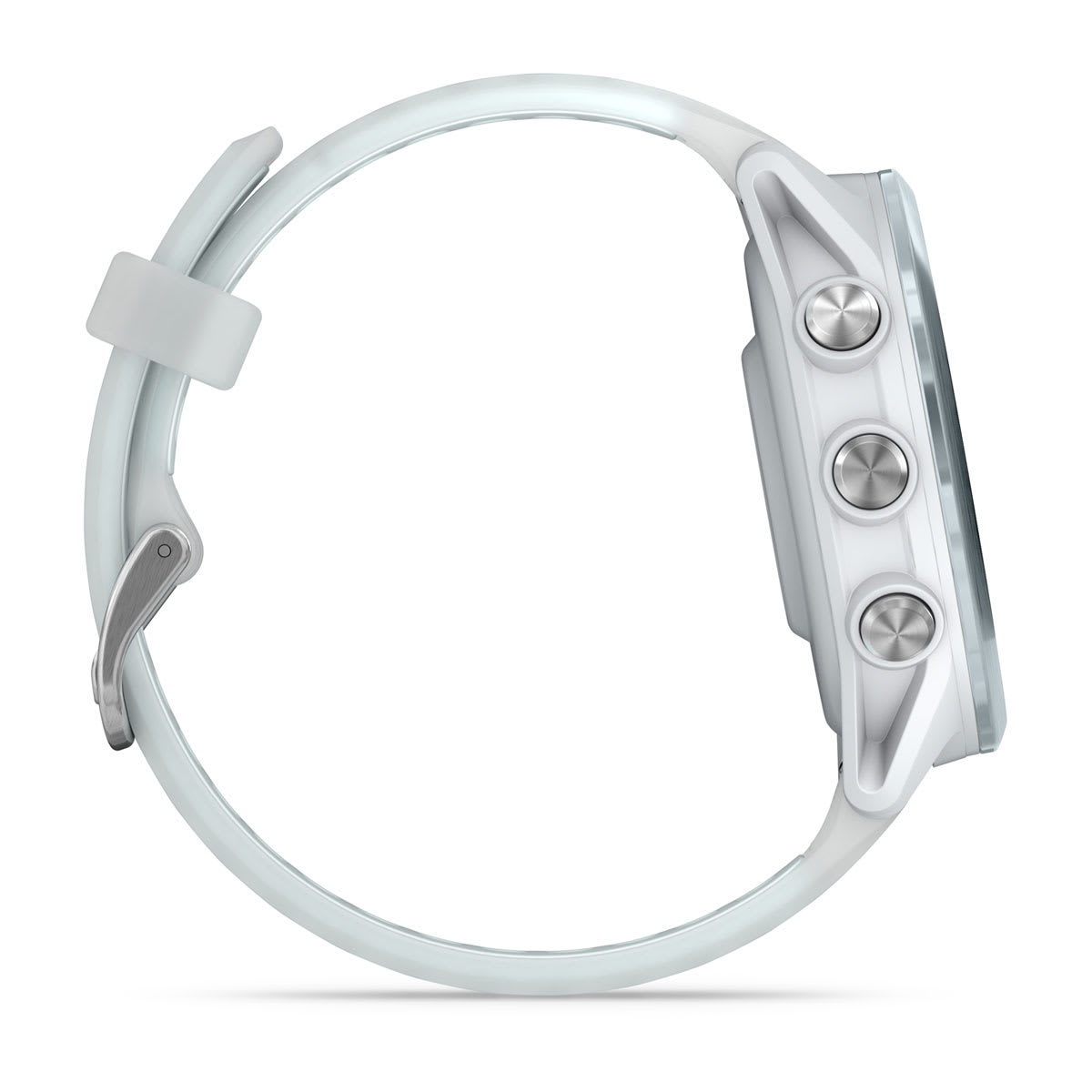 Forerunner® 570 - 42mm Cloud Blue Aluminum with Translucent Whitestone/Cloud Blue Band