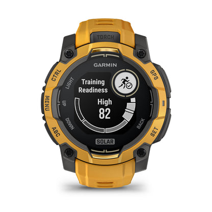 Instinct® 3 – 45 mm, Solar Sunburst with Sunburst/Gray Band