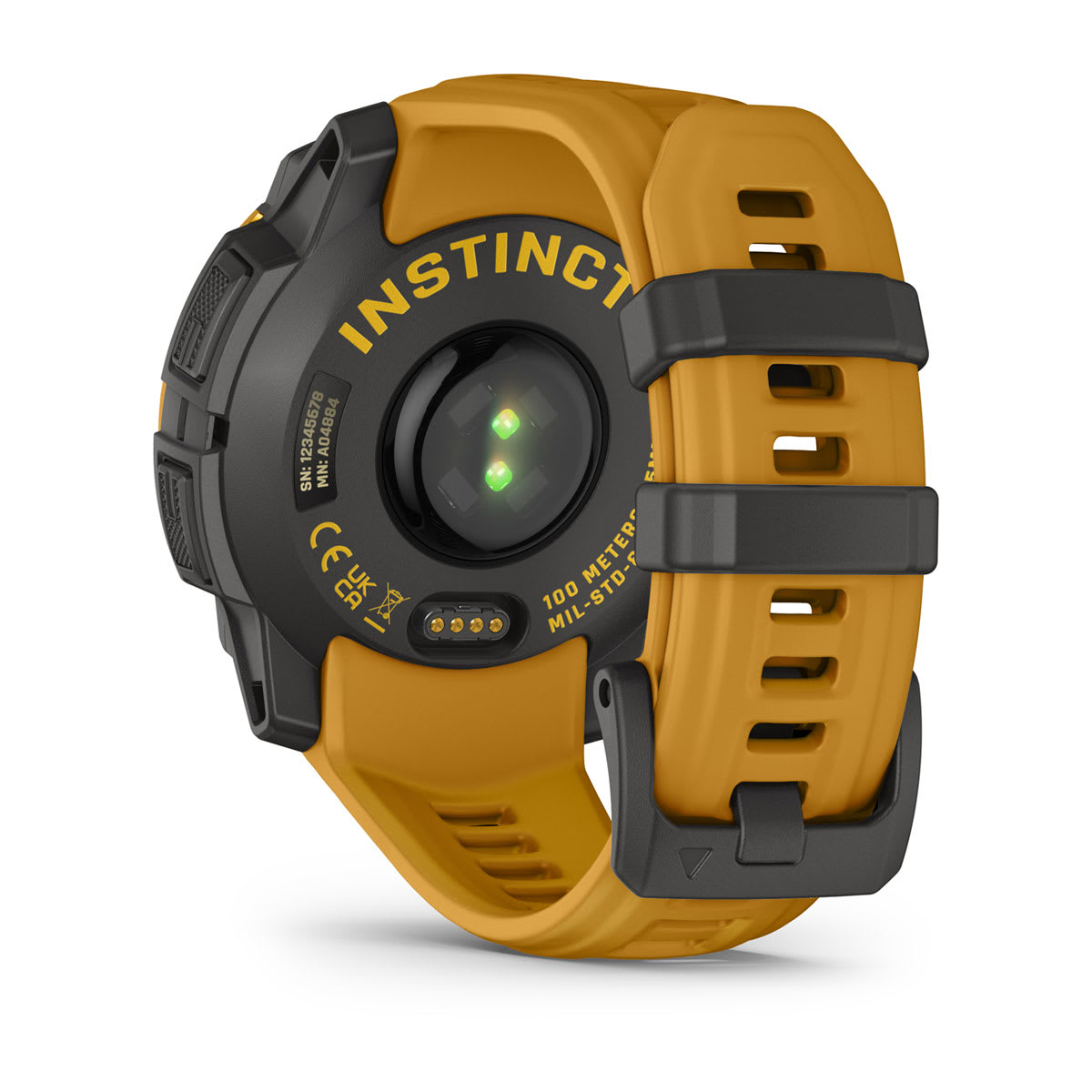 Instinct® 3 – 45 mm, Solar Sunburst with Sunburst/Gray Band