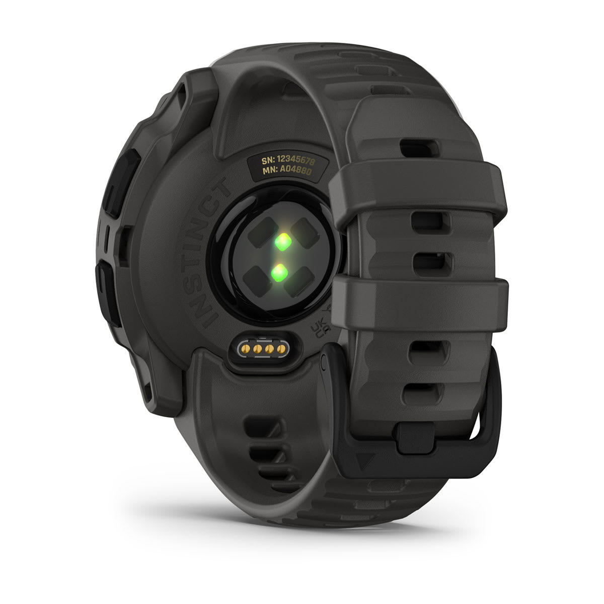 Instinct® E – 40 mm Black with Charcoal Band