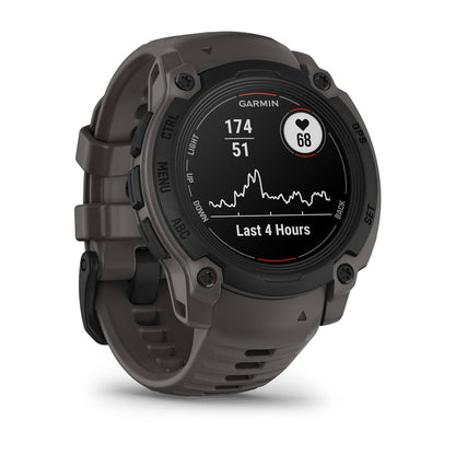 Instinct® E – 40 mm Black with Charcoal Band