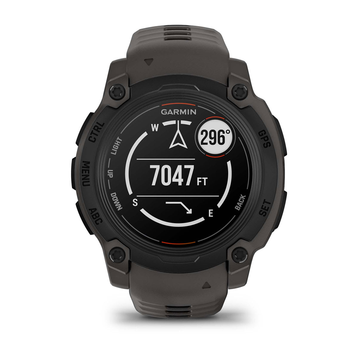 Instinct® E – 40 mm Black with Charcoal Band