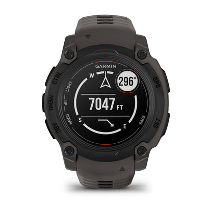 Instinct® E – 40 mm Black with Charcoal Band