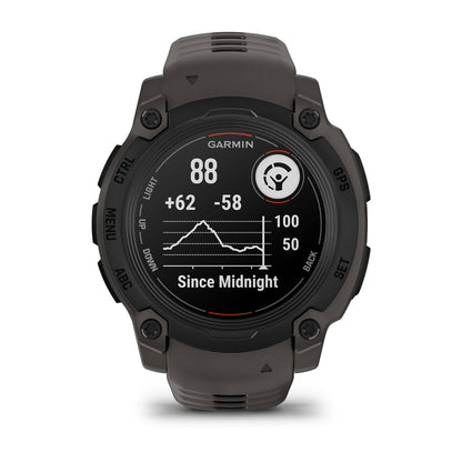 Instinct® E – 40 mm Black with Charcoal Band