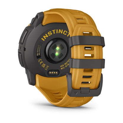 Instinct® 3 – 50 mm, Solar Sunburst with Sunburst/Gray Band