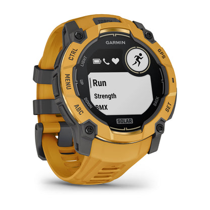 Instinct® 3 – 50 mm, Solar Sunburst with Sunburst/Gray Band