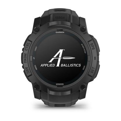 Instinct® 3 – 50 mm, AMOLED, Tactical Edition Black with Black Band