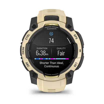 Instinct® 3 – 45 mm, AMOLED Citrine with Citrine Band