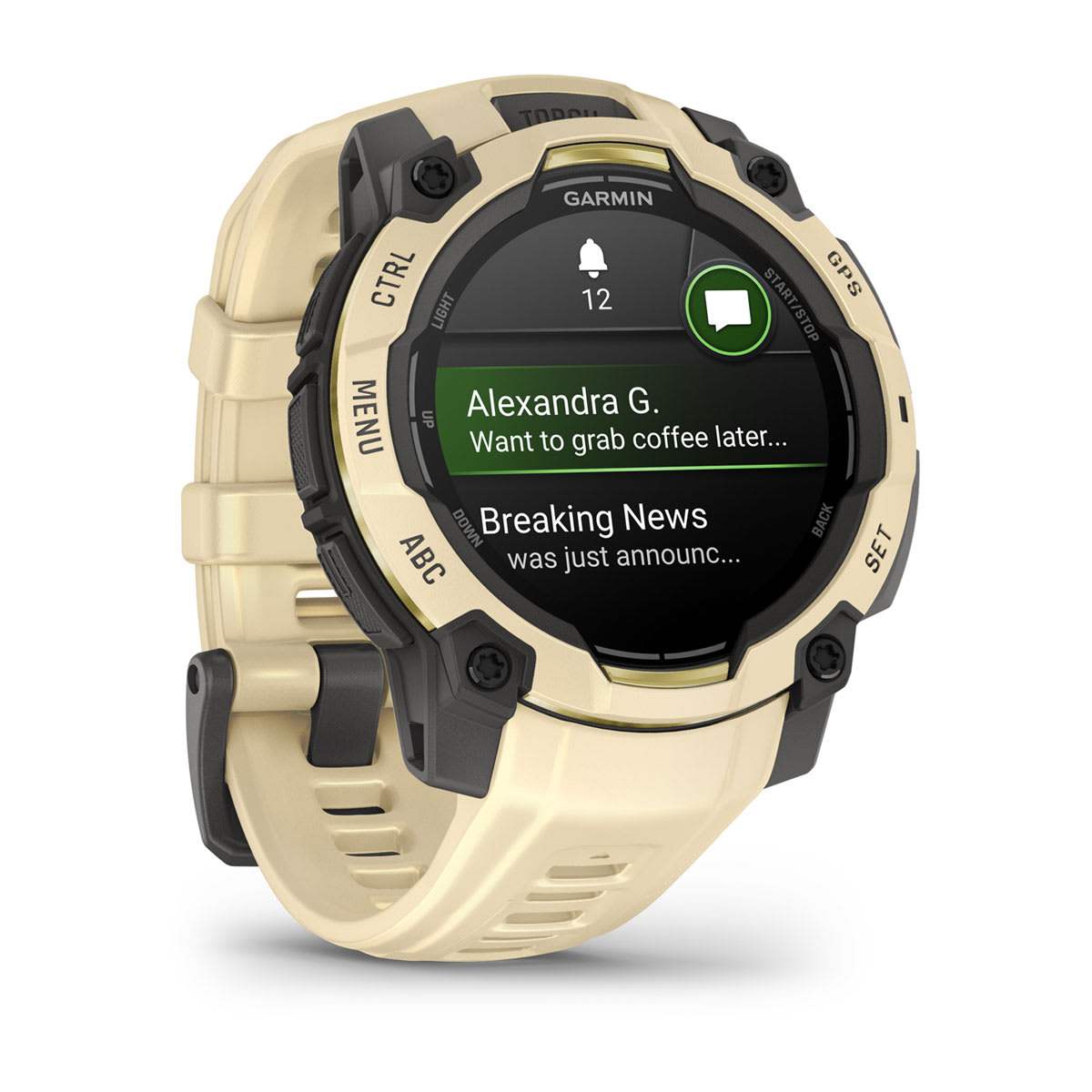 Instinct® 3 – 45 mm, AMOLED Citrine with Citrine Band