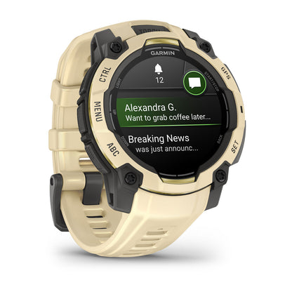 Instinct® 3 – 45 mm, AMOLED Citrine with Citrine Band
