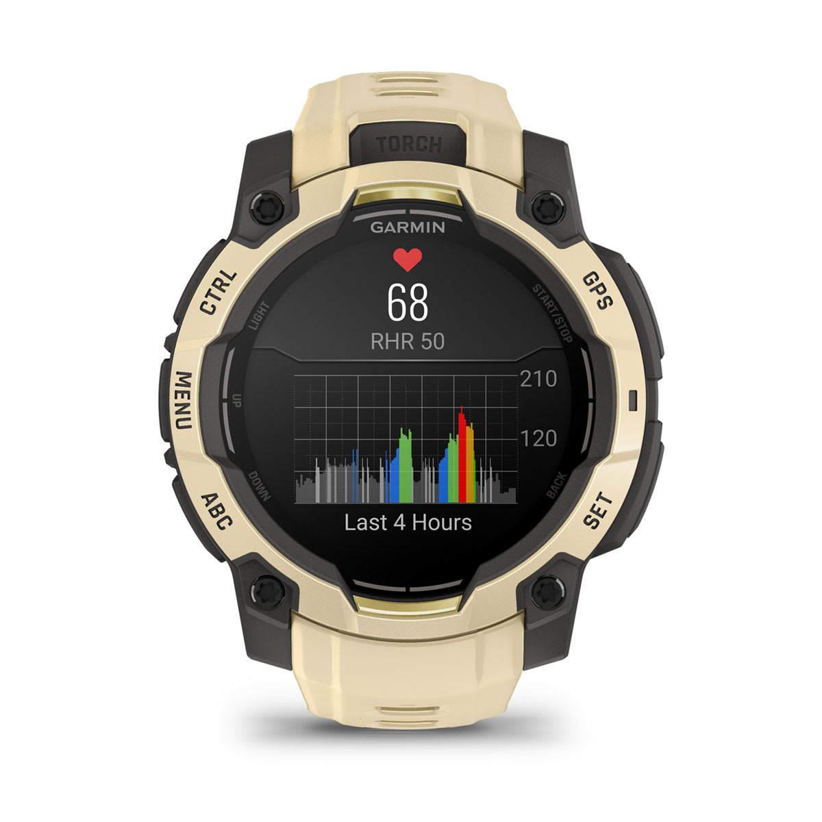 Instinct® 3 – 45 mm, AMOLED Citrine with Citrine Band