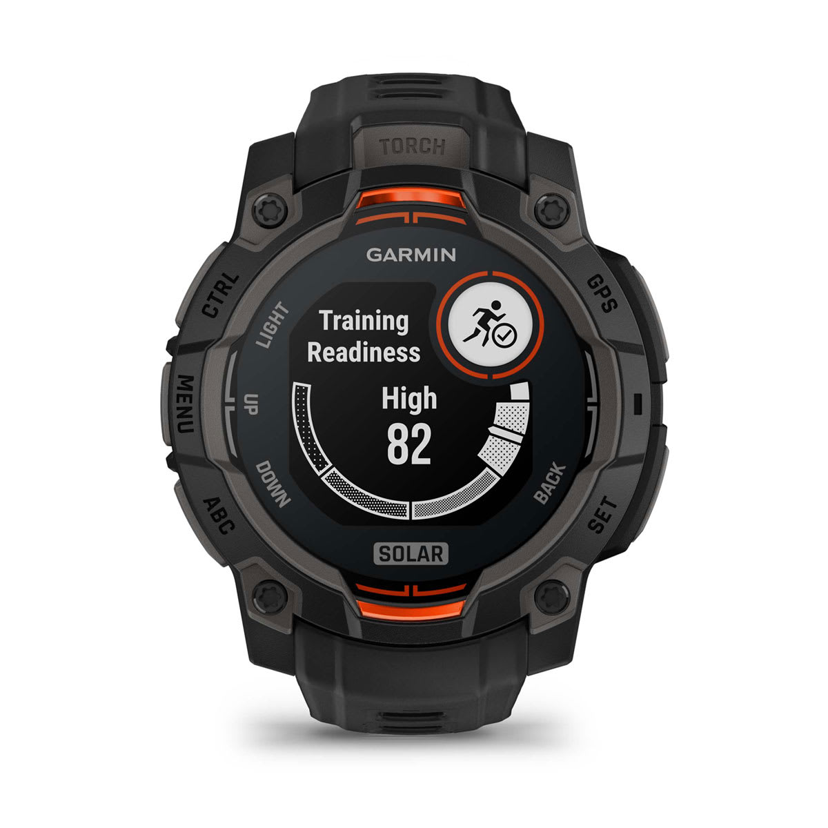 Instinct® 3 – 45 mm, Solar Black with Black Band
