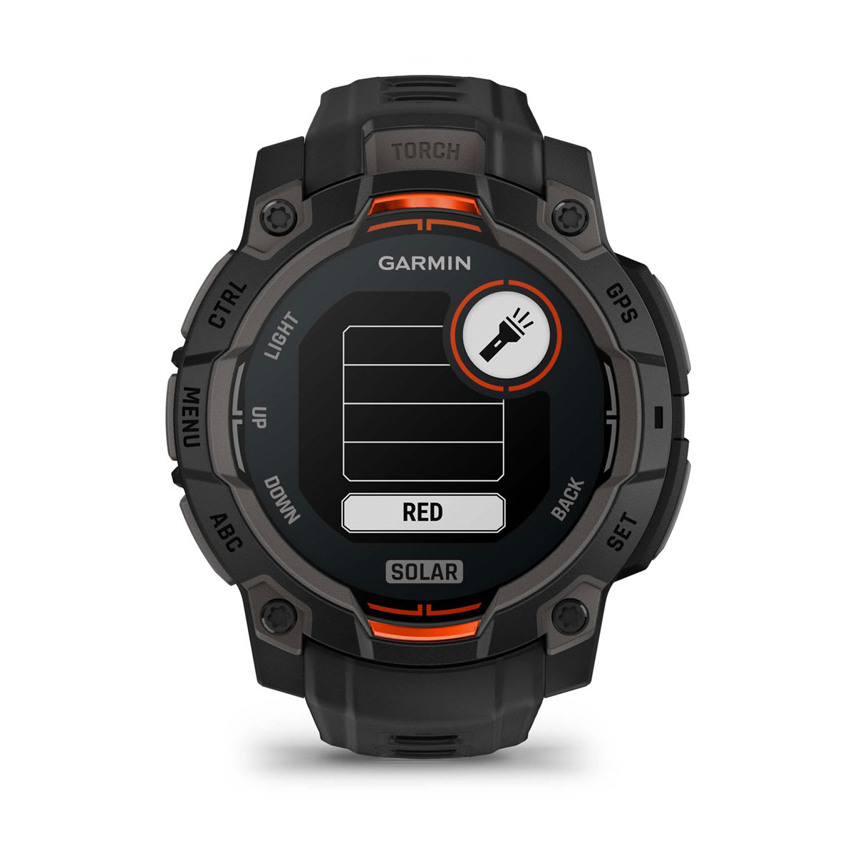 Instinct® 3 – 45 mm, Solar Black with Black Band